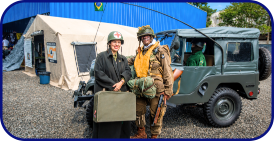 Experiência cívica Army Day